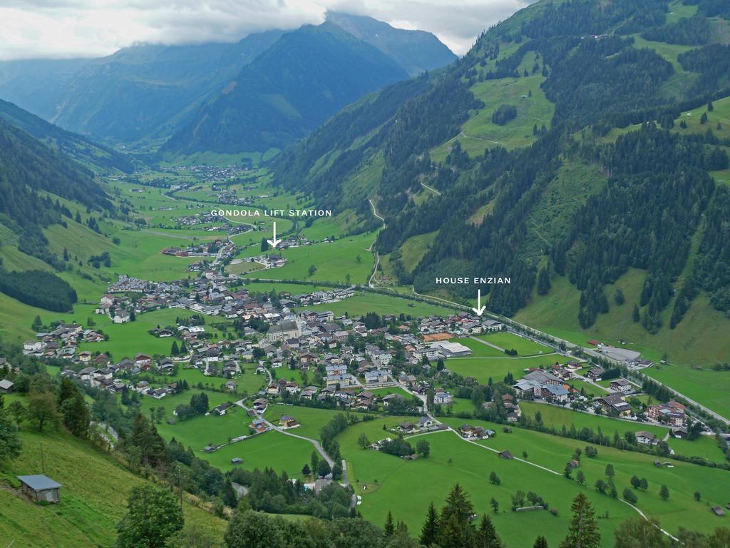 Ferienwohnung Haus Enzian in Rauris Exterior foto